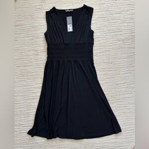 NWT Daisy Fuentes Black Sleeveless Dress